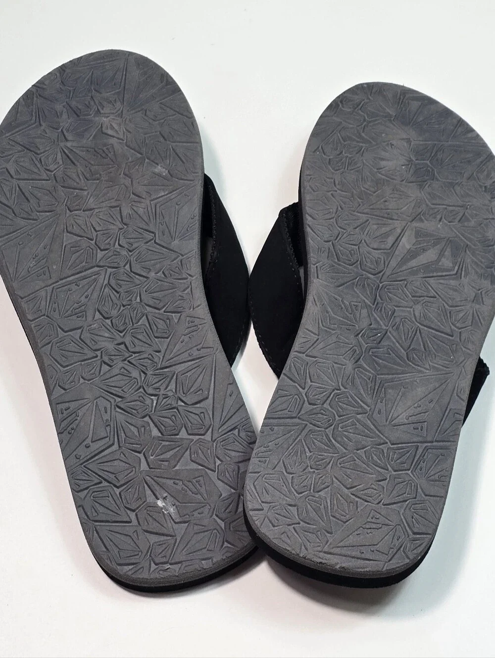 Volcom Black Men's Logo Thong Sandals